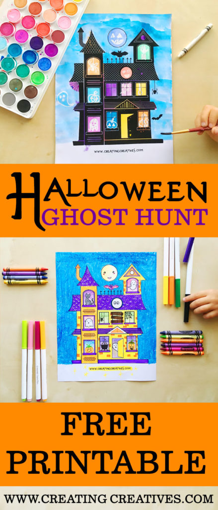 Halloween Ghost Hunt finished art