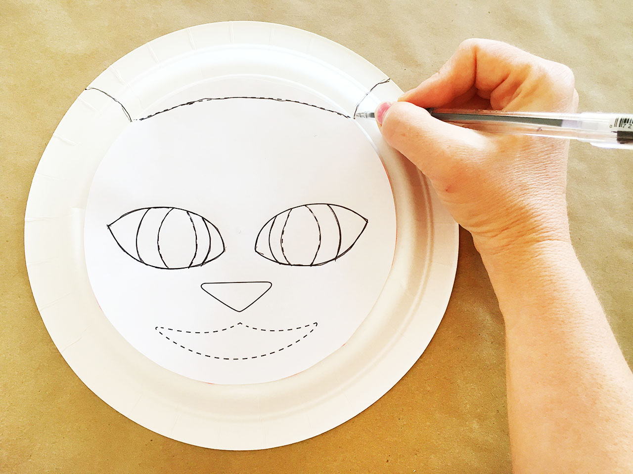 lily's cat mask + cat mask craft from creating creatives! - This Picture  Book Life