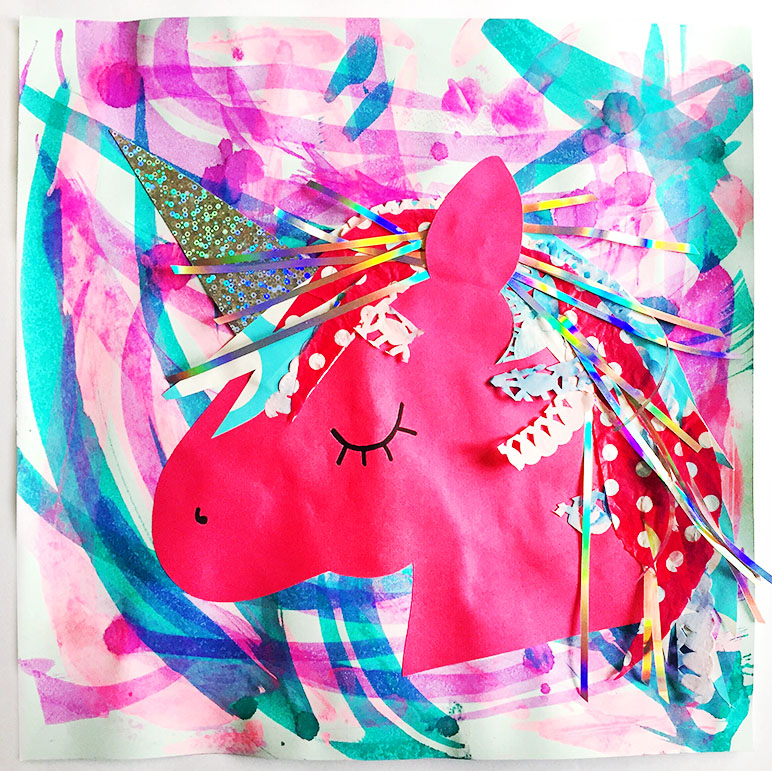 Unicorn Craft Collage 2