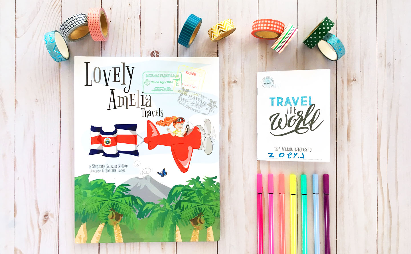 Kids Travel Journal and Free Printable - Creating Creatives