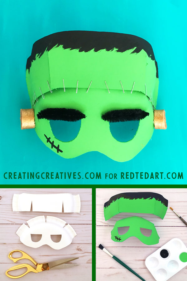 Easy DIY Frankenstein Mask Creating Creatives