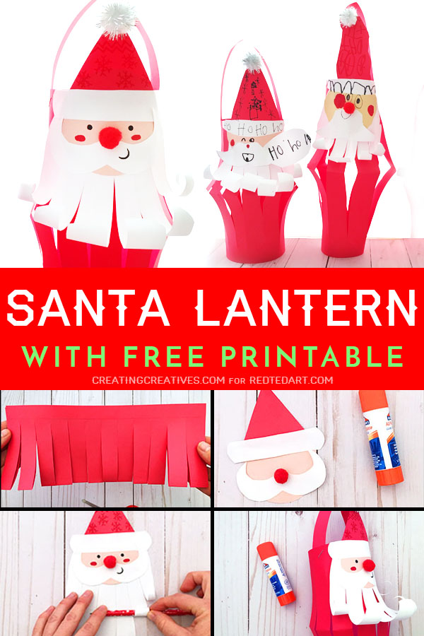 Santa Paper Lantern