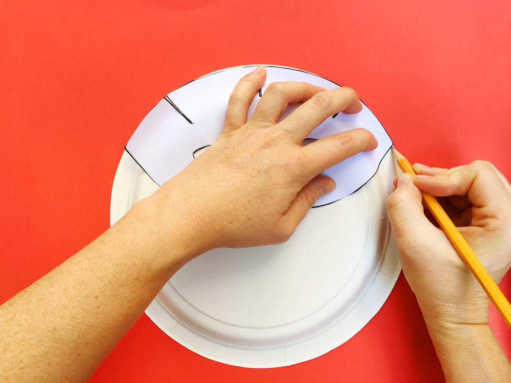 Kids Halloween Costume - DIY Paper Plate Mask - Creating Creatives