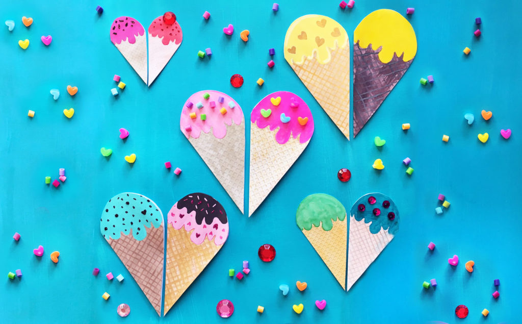 ice cream card cover