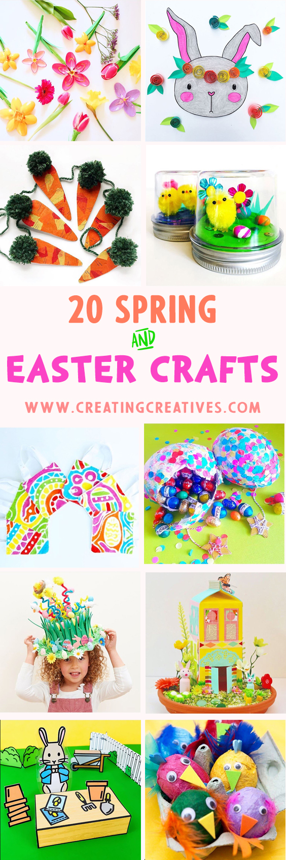 Hopfest 20 Spring and Easter Crafts for Kids