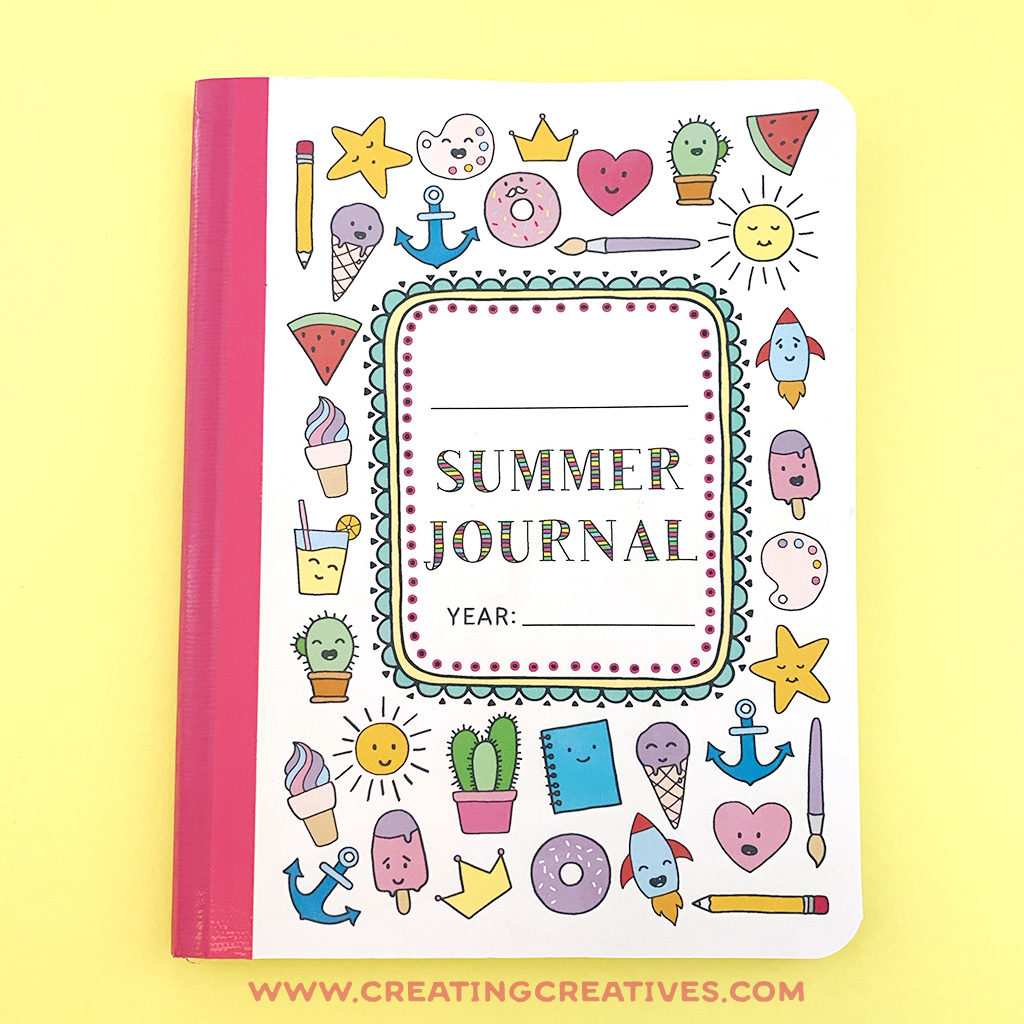 Kids Summer Journal To Spark Creativity Creating Creatives
