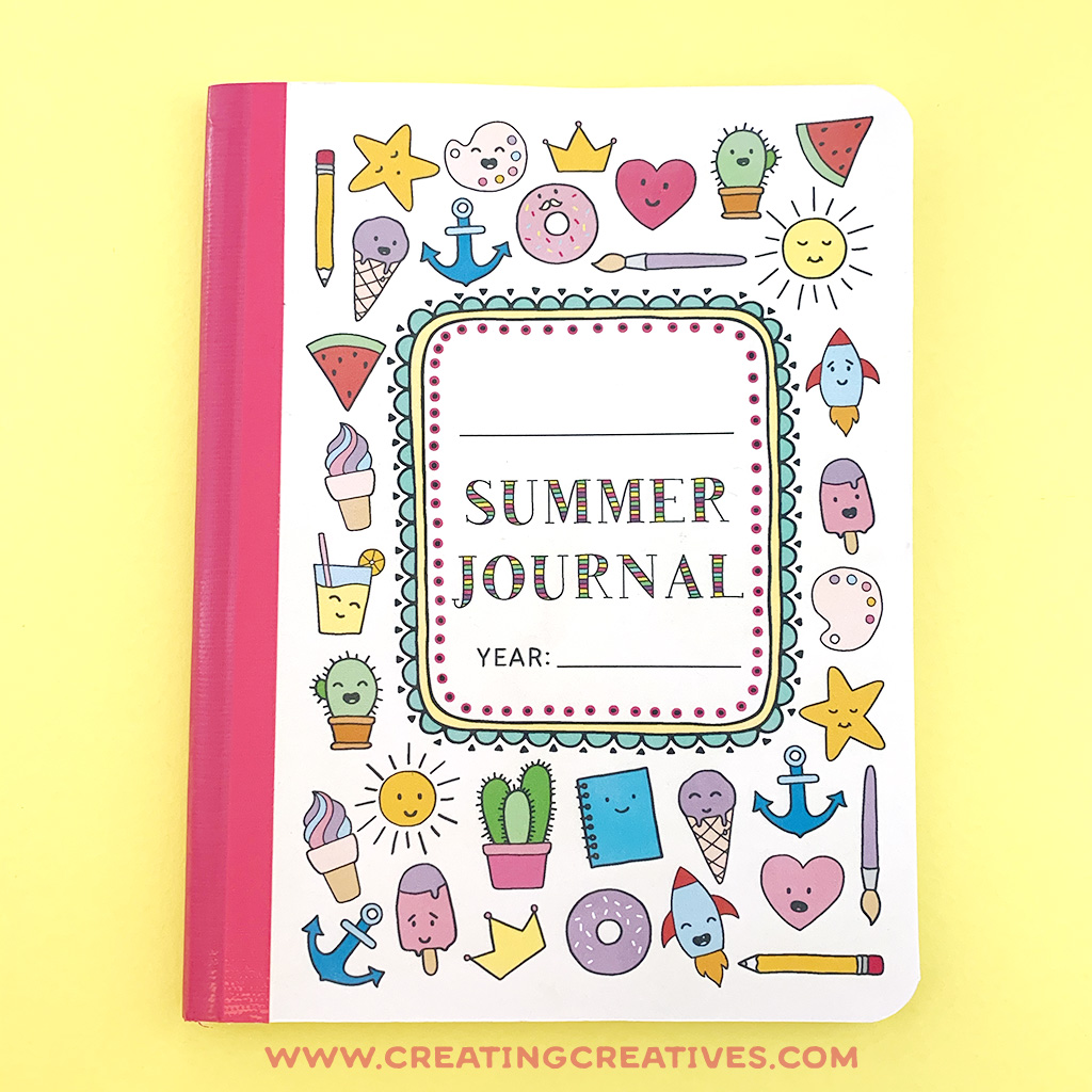 Kids Summer Journal Cover Complete