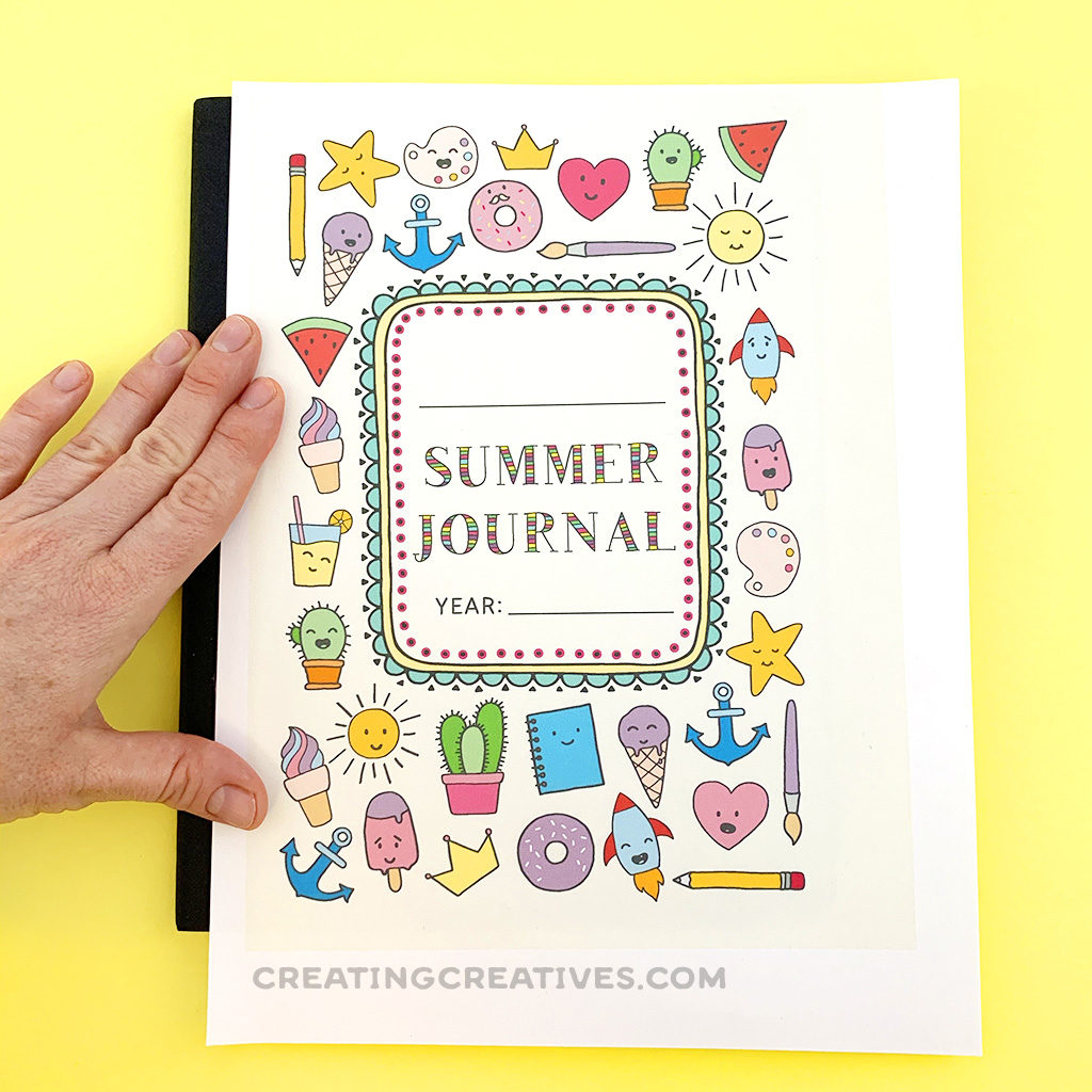 Kids Summer Journal Front Cover